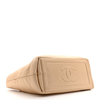 Chanel Metallic Lambskin Medium Coco Cocoon Reversible Tote Light Gold 3 of 9