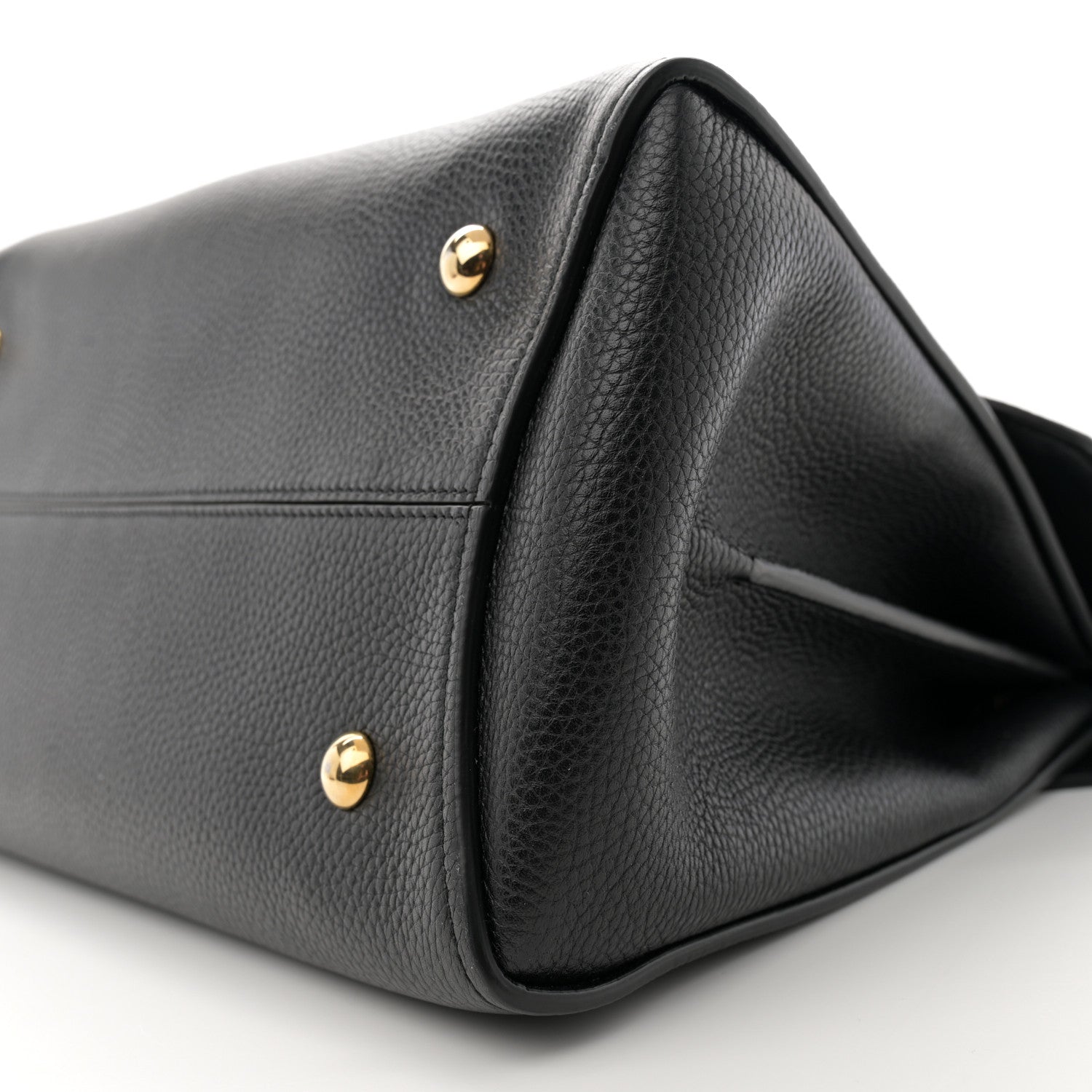 Salvatore Ferragamo Calfskin Medium Margot Top Handle Satchel Black 10 of 14