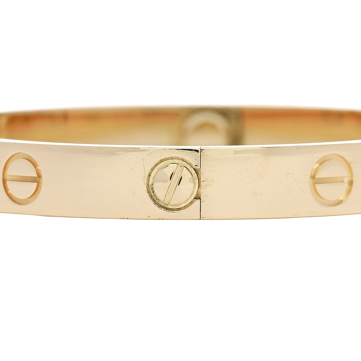 18K Yellow Gold Love Bracelet 16