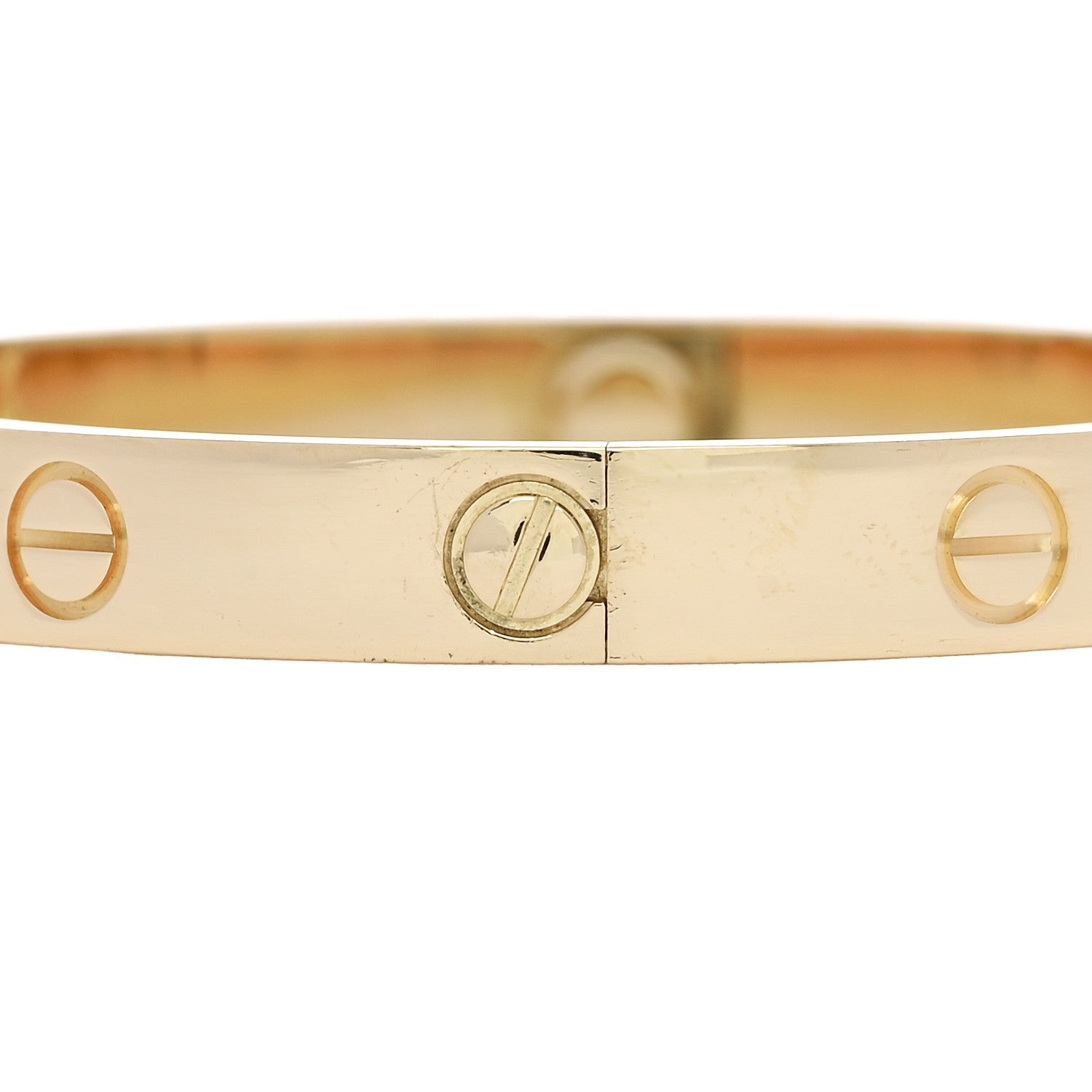 Cartier 18K Yellow Gold Love Bracelet 16 5 of 9