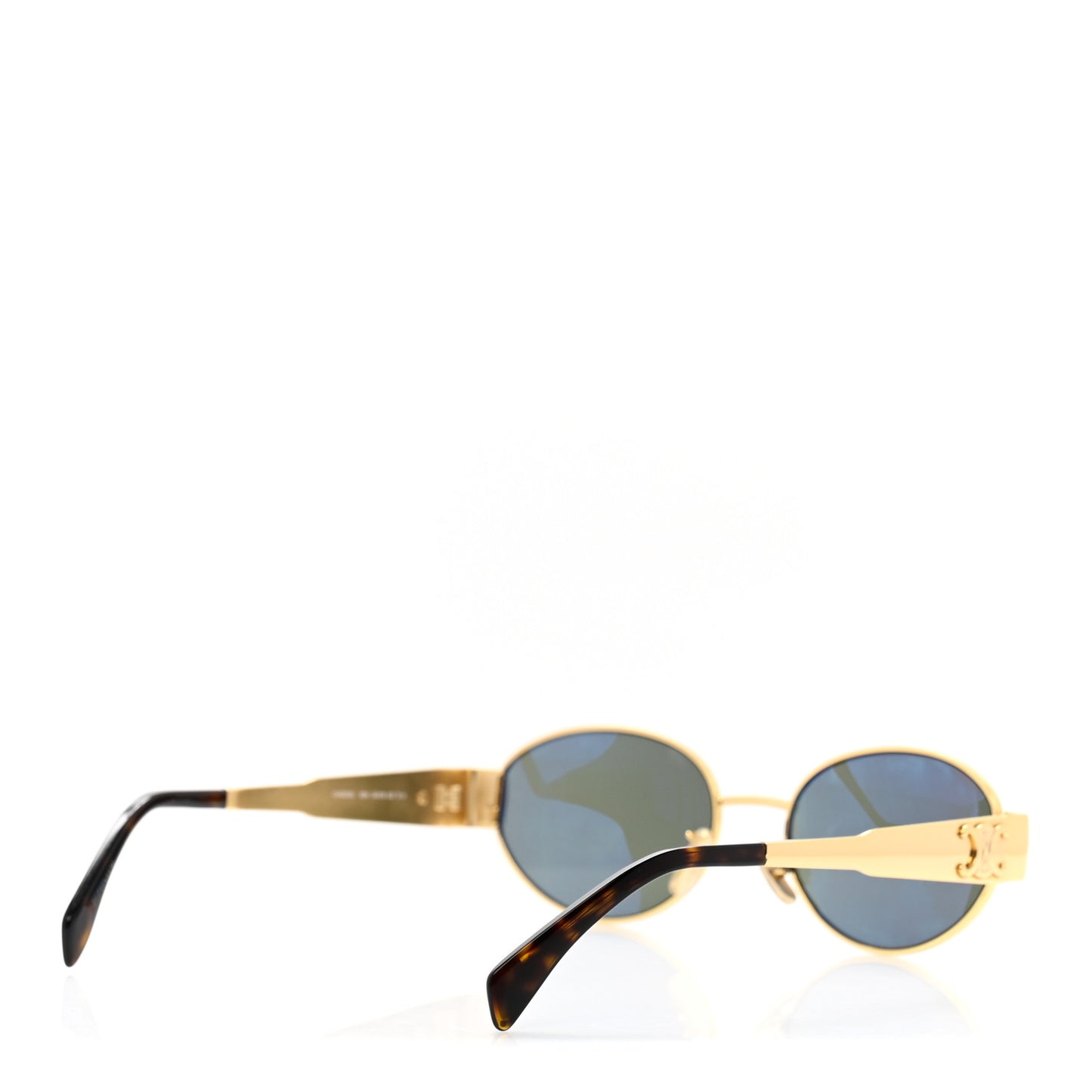 Metal Triomphe 01 Sunglasses CL40235U Gold Green