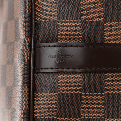 Louis Vuitton Damier Ebene Speedy Bandouliere 25 6 of 11