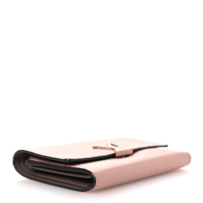 Louis Vuitton Taurillon Capucines Compact Wallet Magnolia 4 of 9
