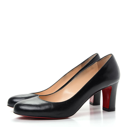 Christian Louboutin Shiny Nappa Cadrilla 70 Pumps 37.5 Black 3 of 9