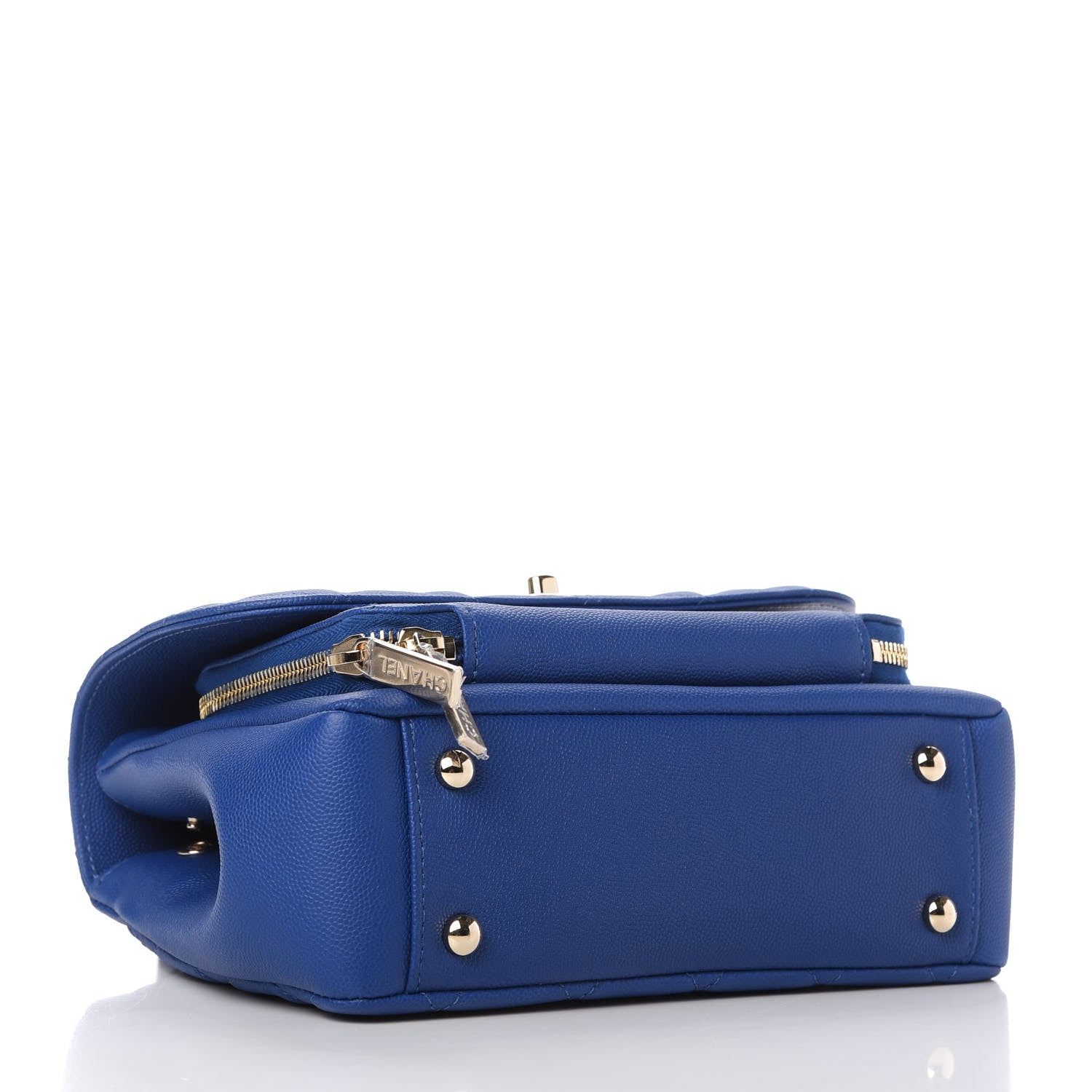 Chanel Caviar Quilted Medium Business Affinity Flap Dark Blue 4 of 11