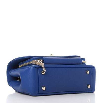Chanel Caviar Quilted Medium Business Affinity Flap Dark Blue 4 of 11