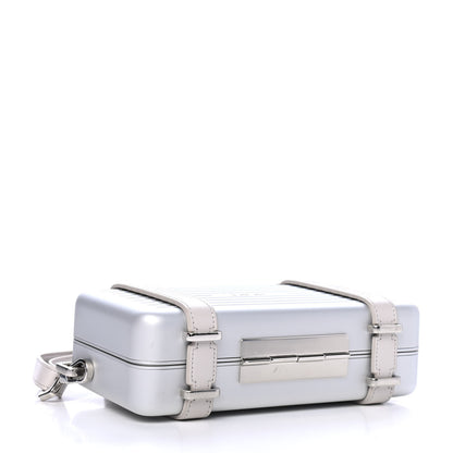 Christian Dior X RIMOWA Aluminum Personal Clutch On Strap Silver 3 of 4