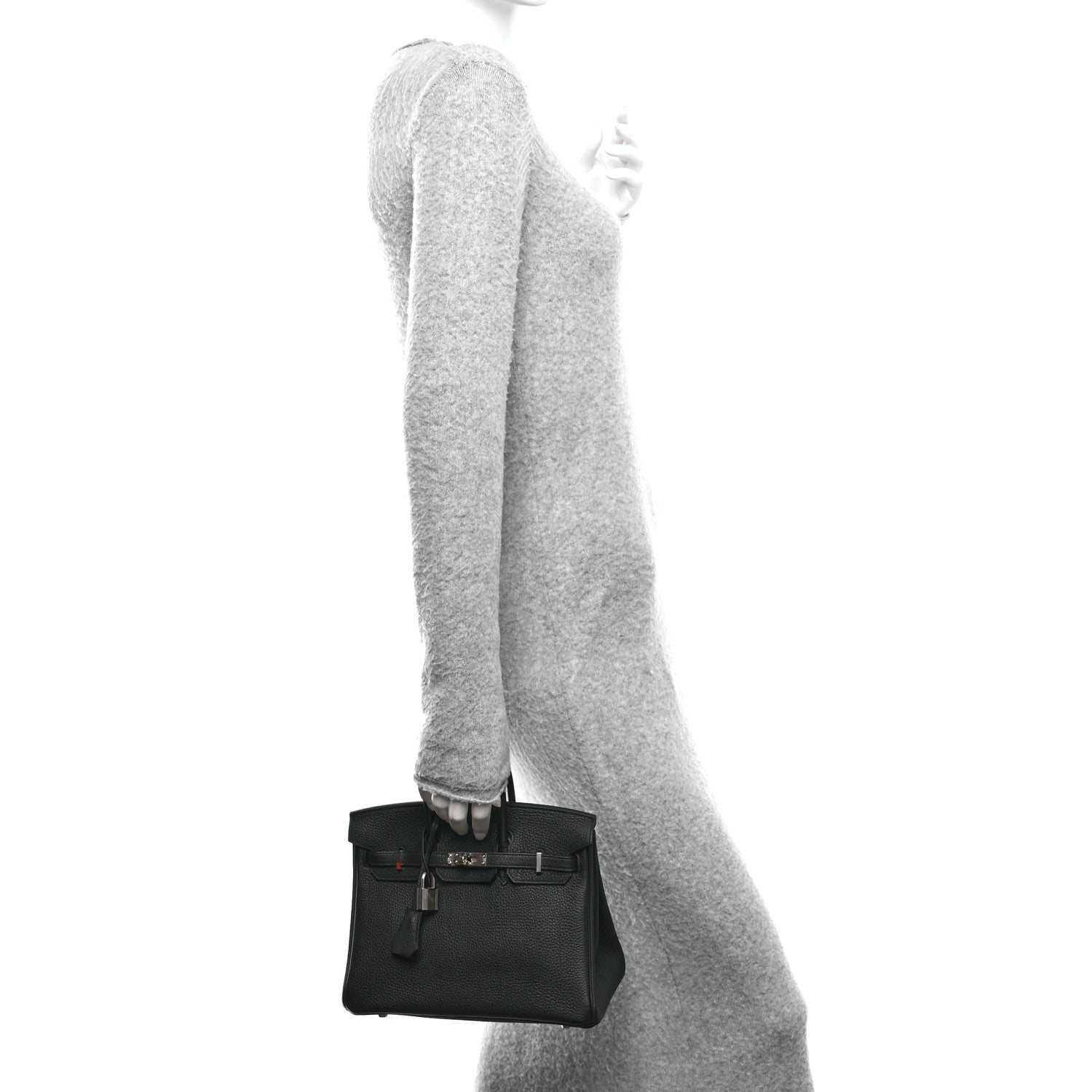 Hermes Togo Birkin 25 Black 2 of 13