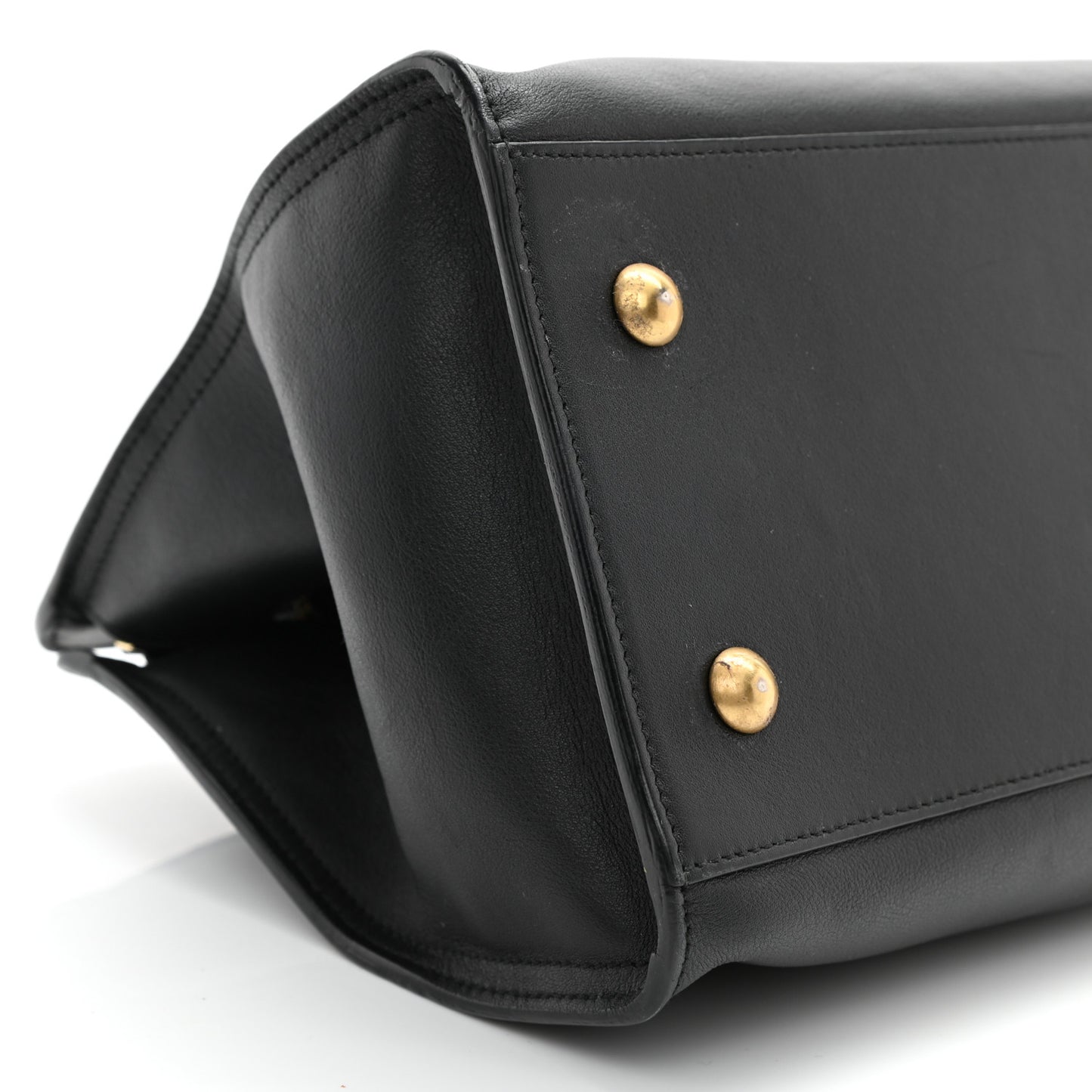 Calfskin Small Classic Y Cabas Black
