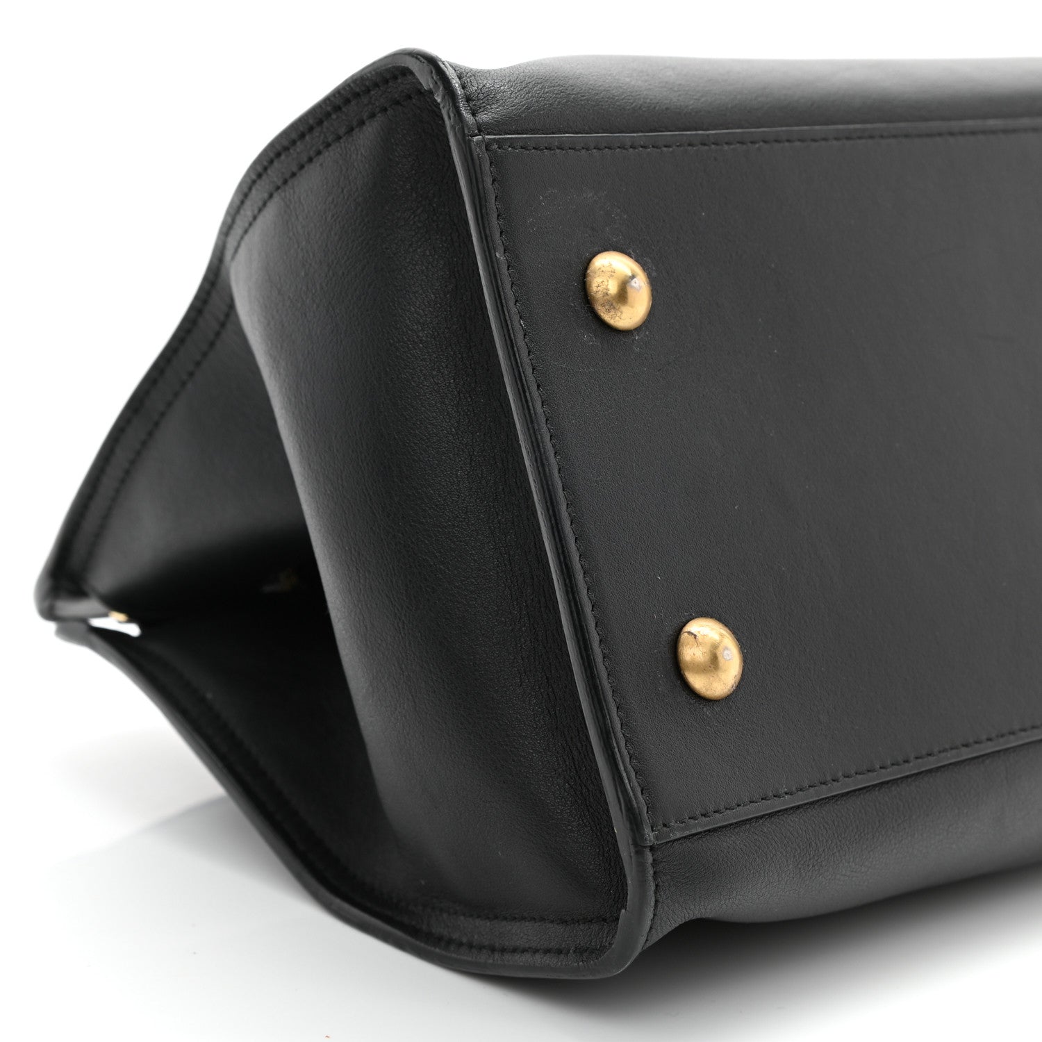Saint Laurent Calfskin Small Classic Y Cabas Black 9 of 10