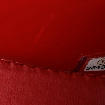Chanel Calfskin Quilted Mini Nailed CC Flap Bag Red 7 of 11
