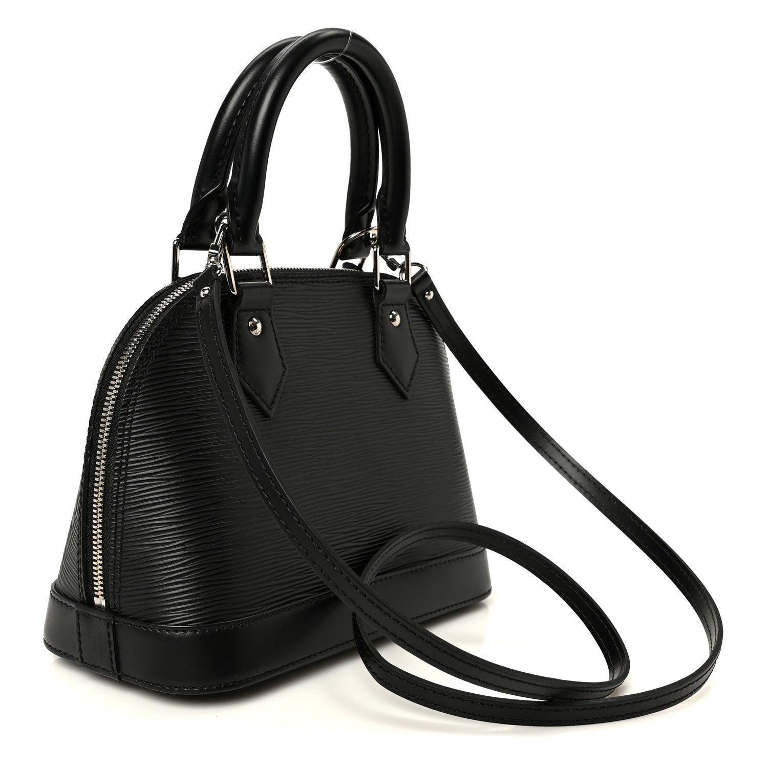 Louis Vuitton Epi Alma BB Black 3 of 11