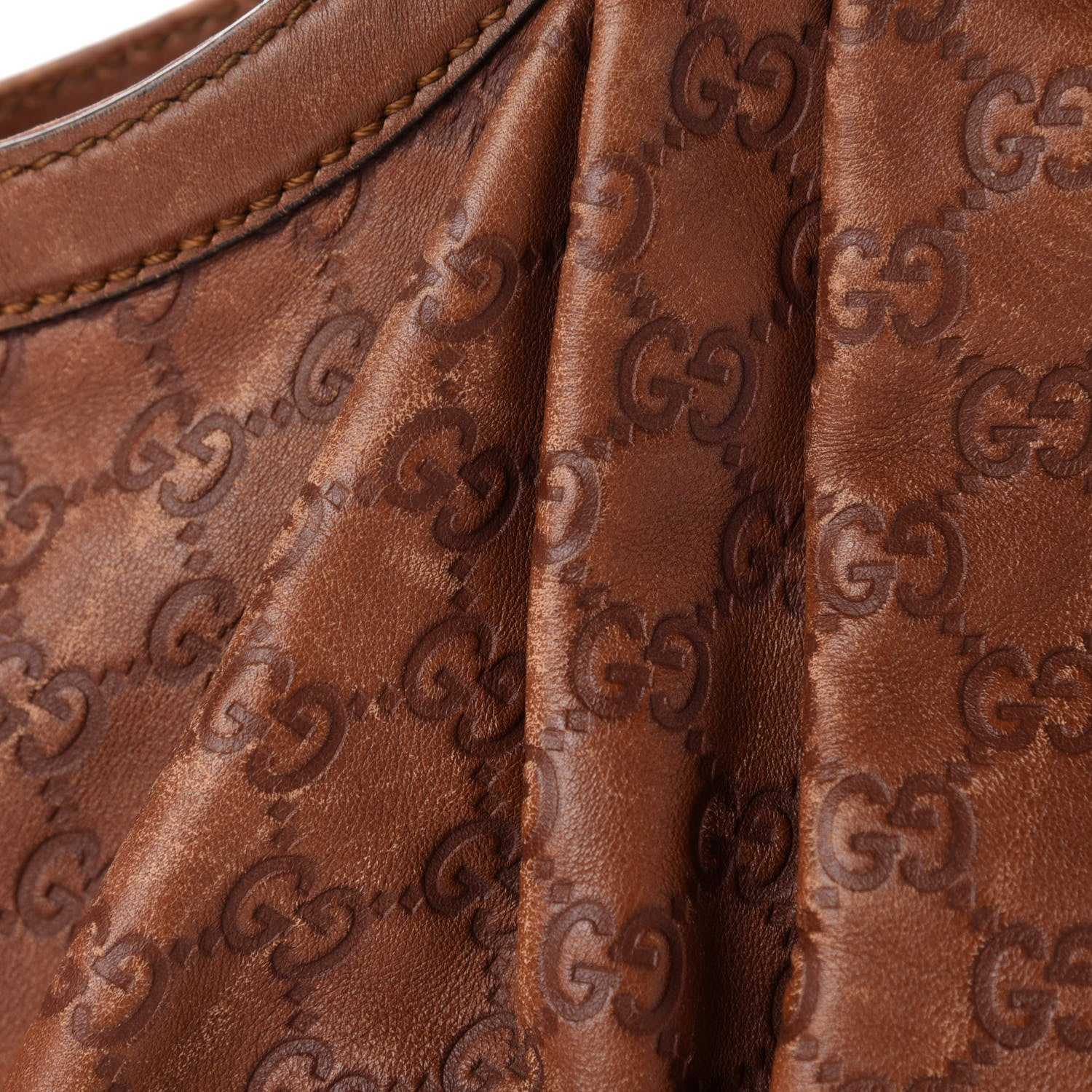 Gucci Guccissima Large Sukey Tote Brown 11 of 20