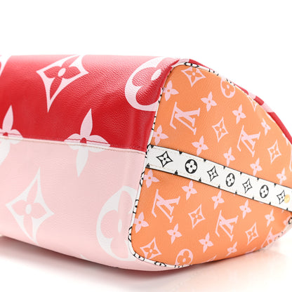 Louis Vuitton Monogram Giant Speedy Bandouliere 30 Rouge 9 of 10
