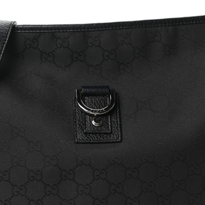 Gucci Nylon Monogram Abbey Messenger Bag Black 8 of 10