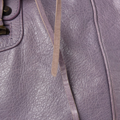 Balenciaga Agneau Classic Hardware Large Sunday Tote Glycine 9 of 17
