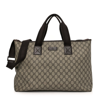Gucci GG Plus Monogram Travel Bag Dark Brown 1 of 22