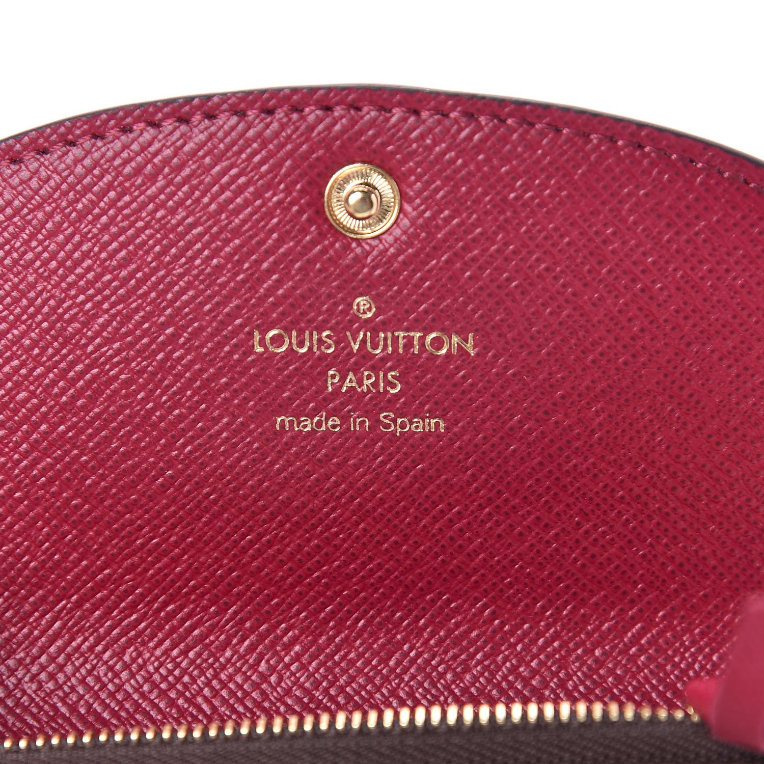 Louis Vuitton Monogram Rosalie Coin Purse Fuchsia 6 of 7