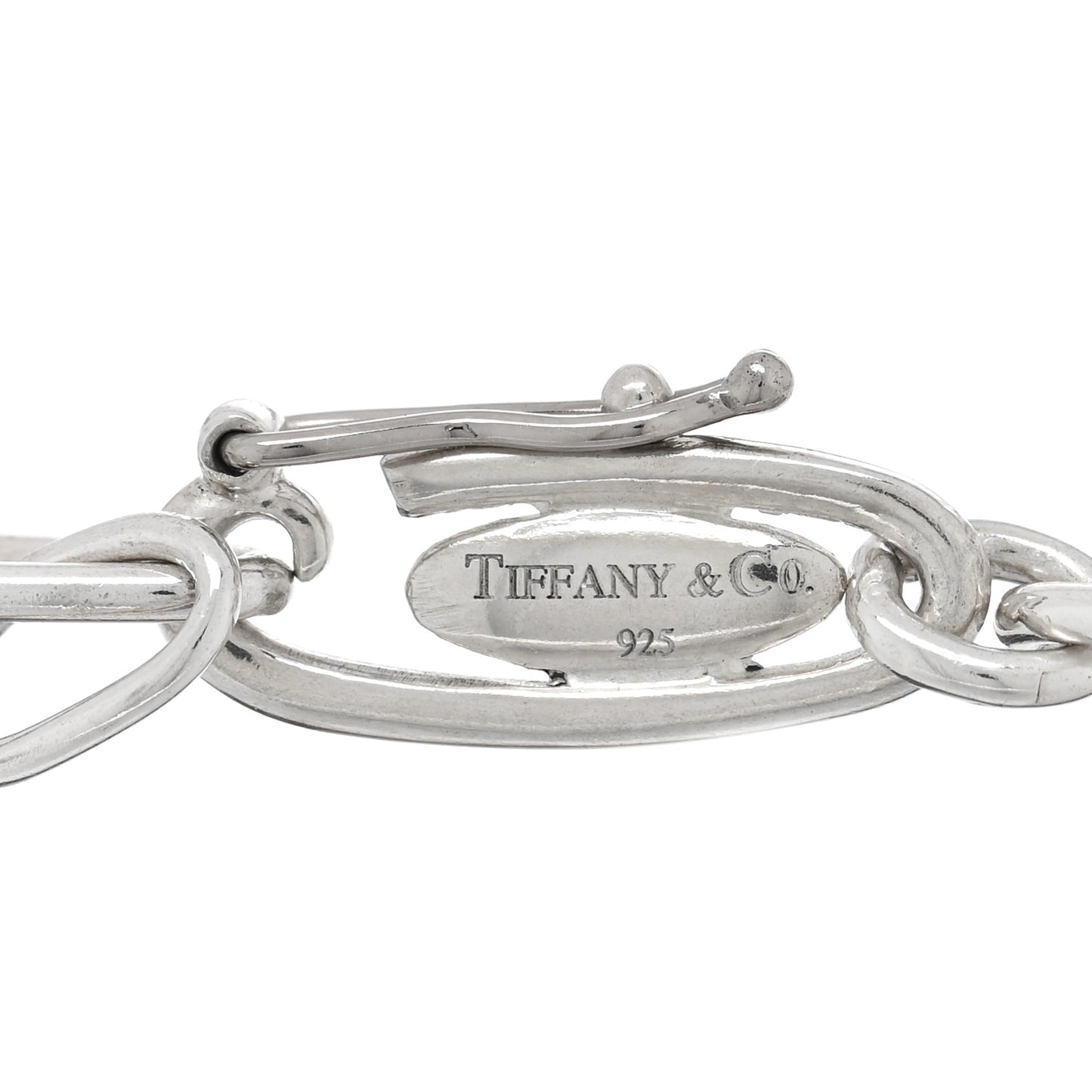 Sterling SIlver Elsa Peretti Five Charm Bracelet