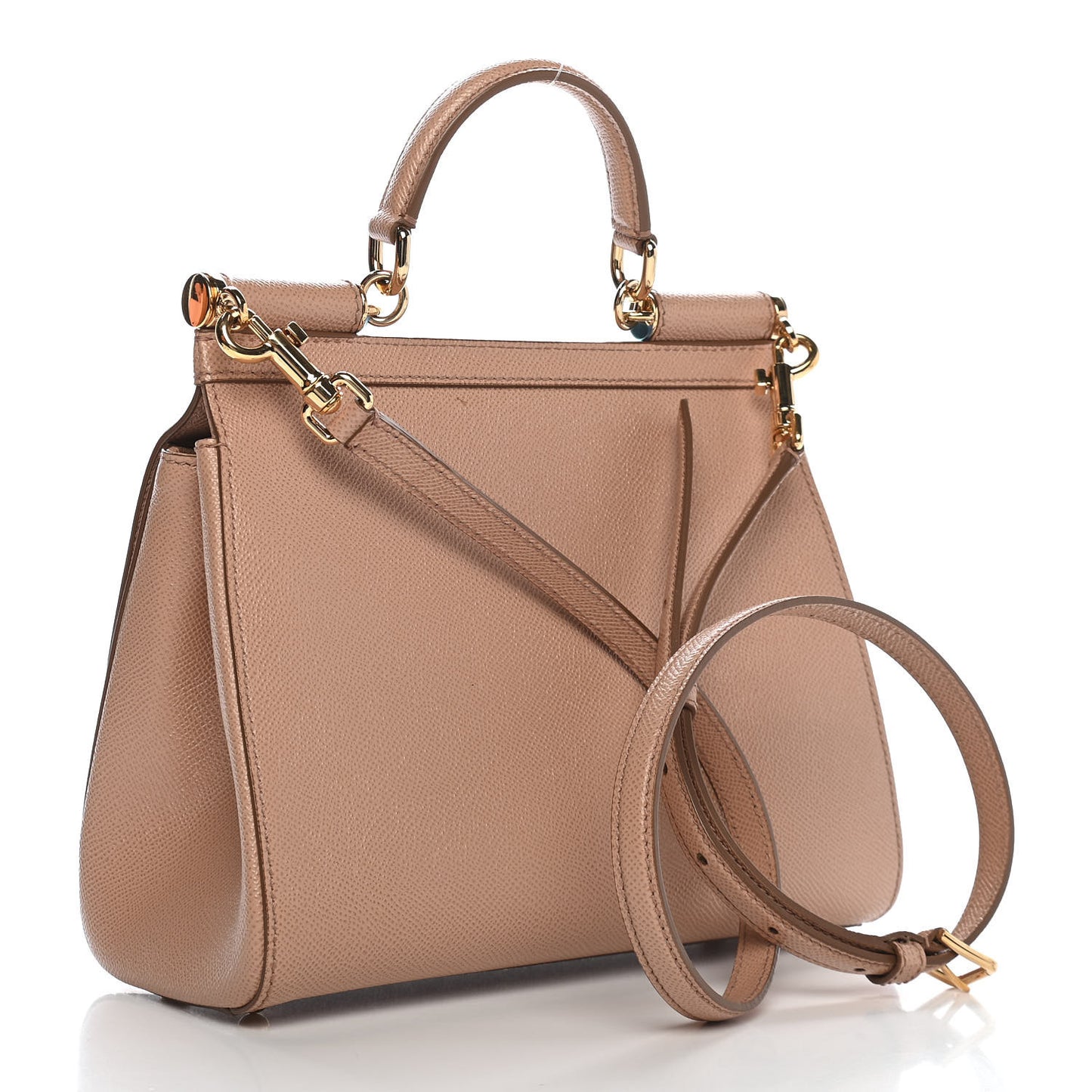 Dauphine Medium Miss Sicily Satchel Tortora Sand