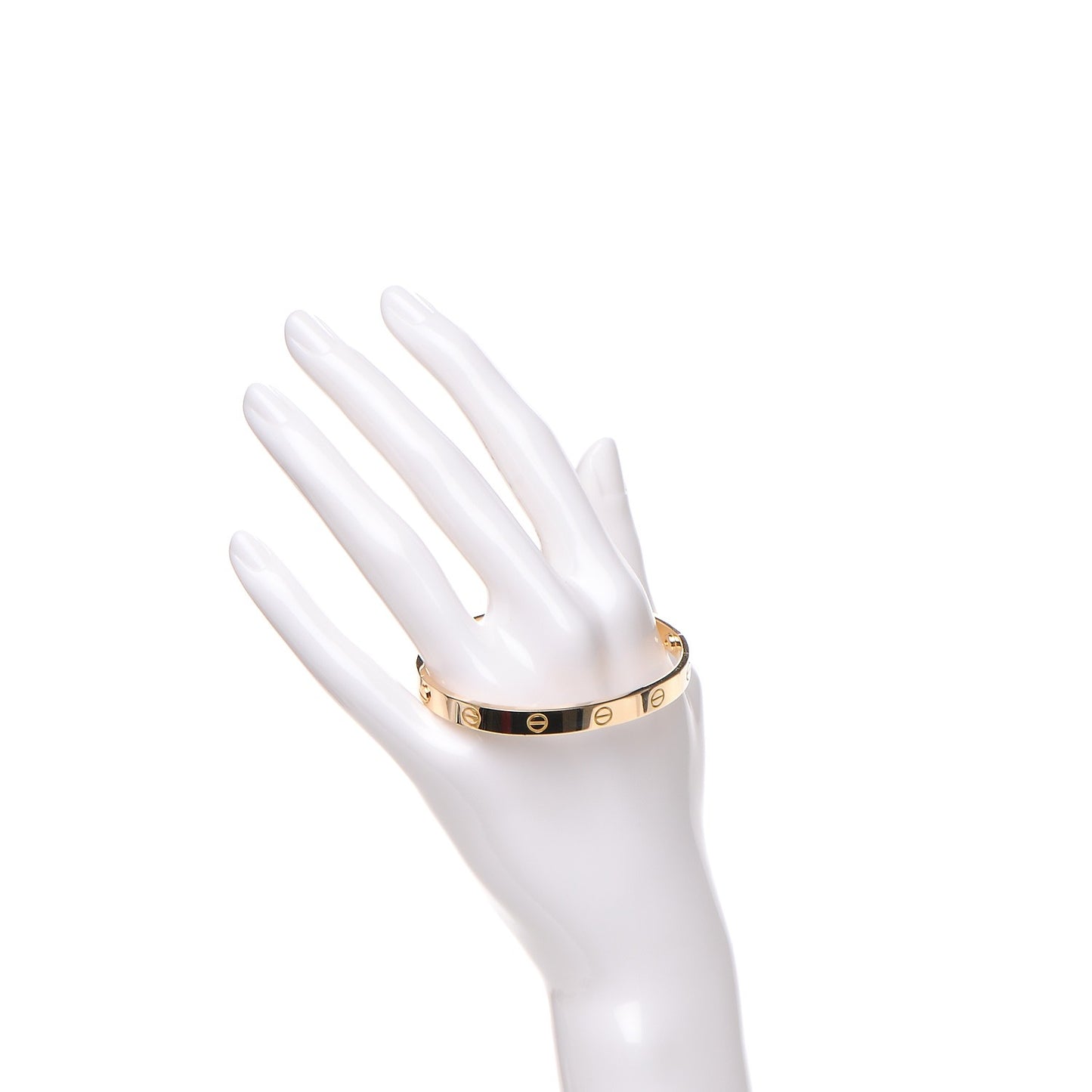 18K Yellow Gold LOVE Bracelet 17