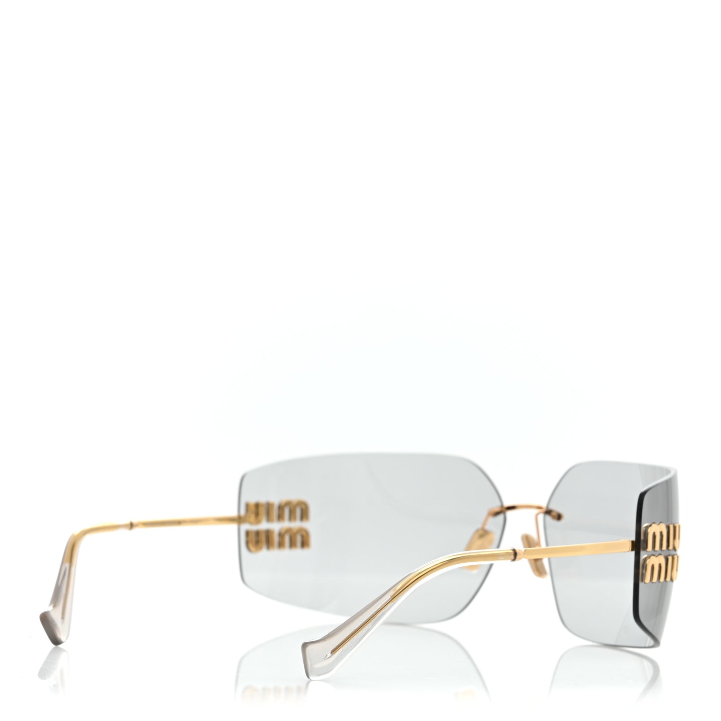 Metal Aube Sunglasses SMU54Y Light Gray