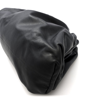 Bottega Veneta Smooth Butter Calf The Pouch Oversized Clutch Black 9 of 9