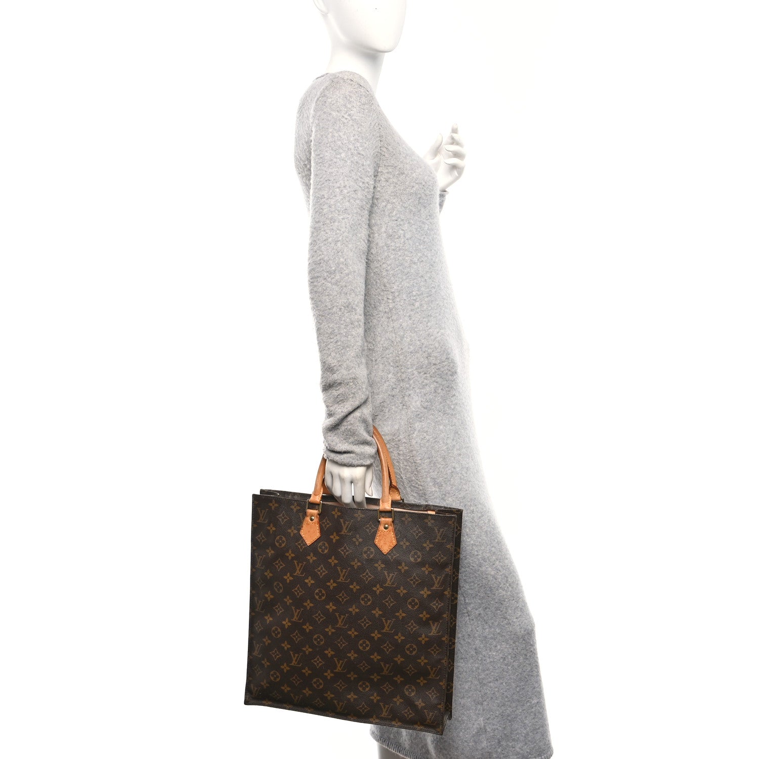 Louis Vuitton Monogram Sac Plat 2 of 10