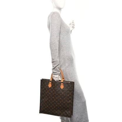 Louis Vuitton Monogram Sac Plat 2 of 10