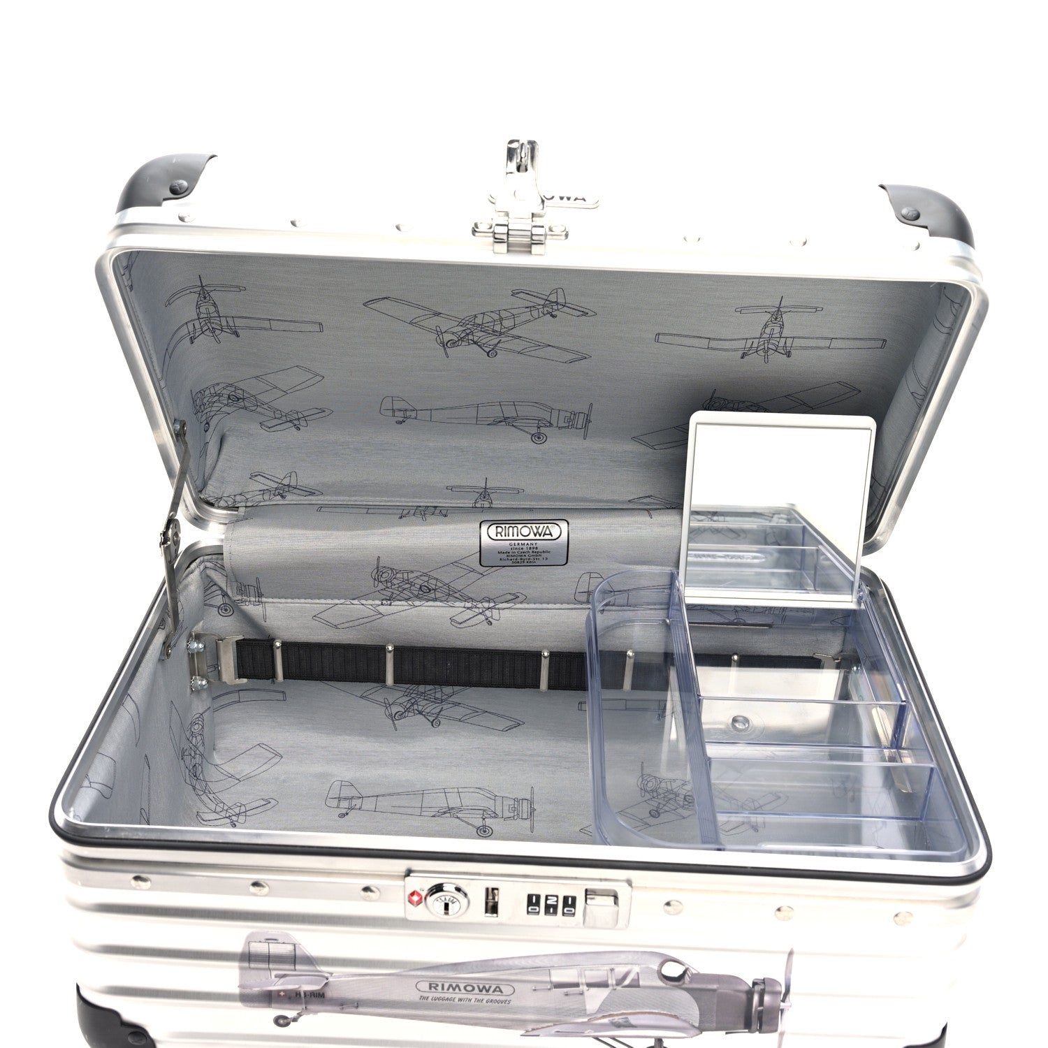 Rimowa Aluminum F13 Collection Beauty Case Silver 6 of 10