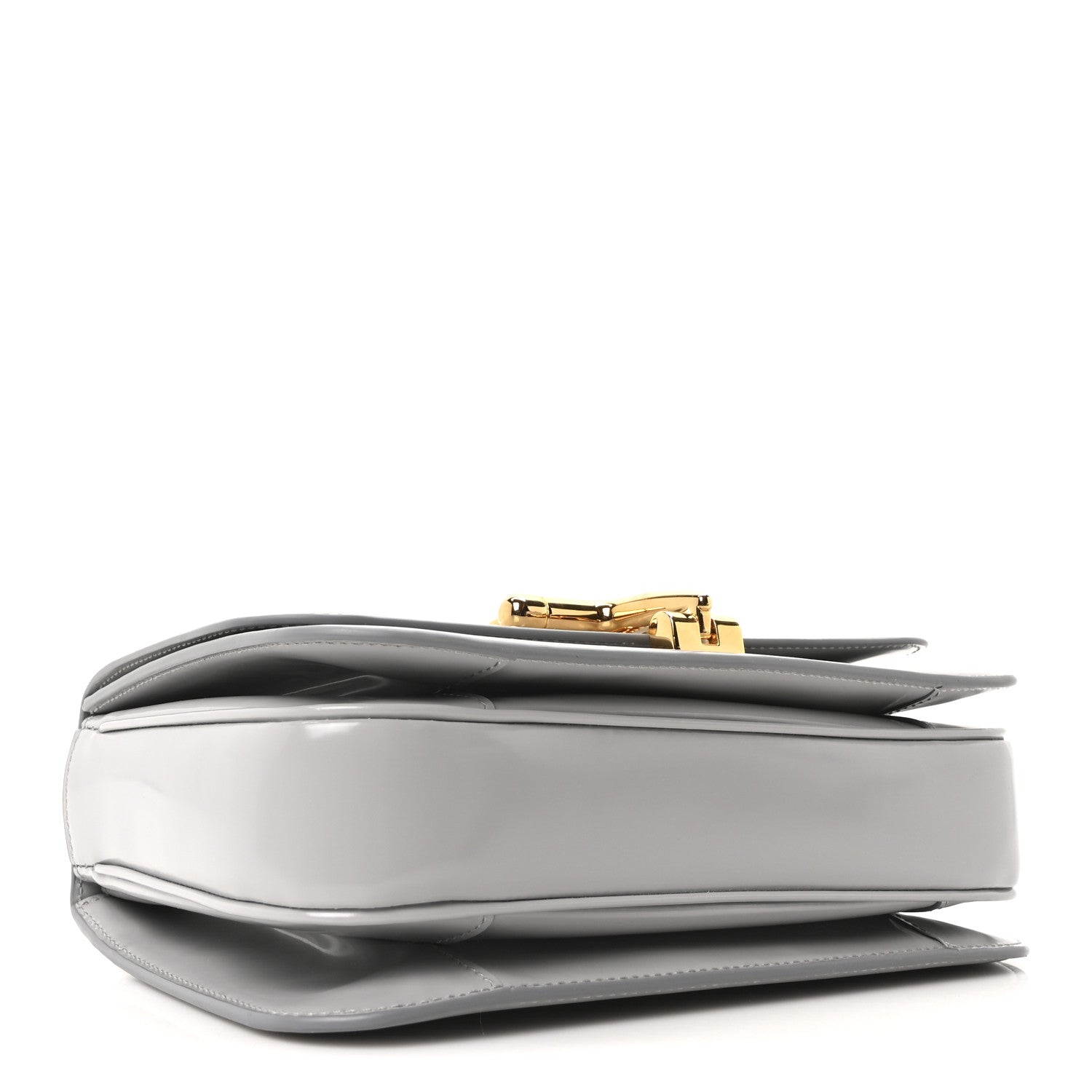 Gucci Calfskin Siena Small Shoulder Bag Grey 4 of 10