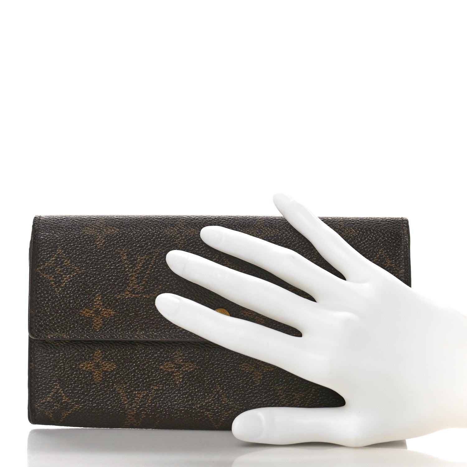 Louis Vuitton Monogram Sarah Wallet 2 of 10