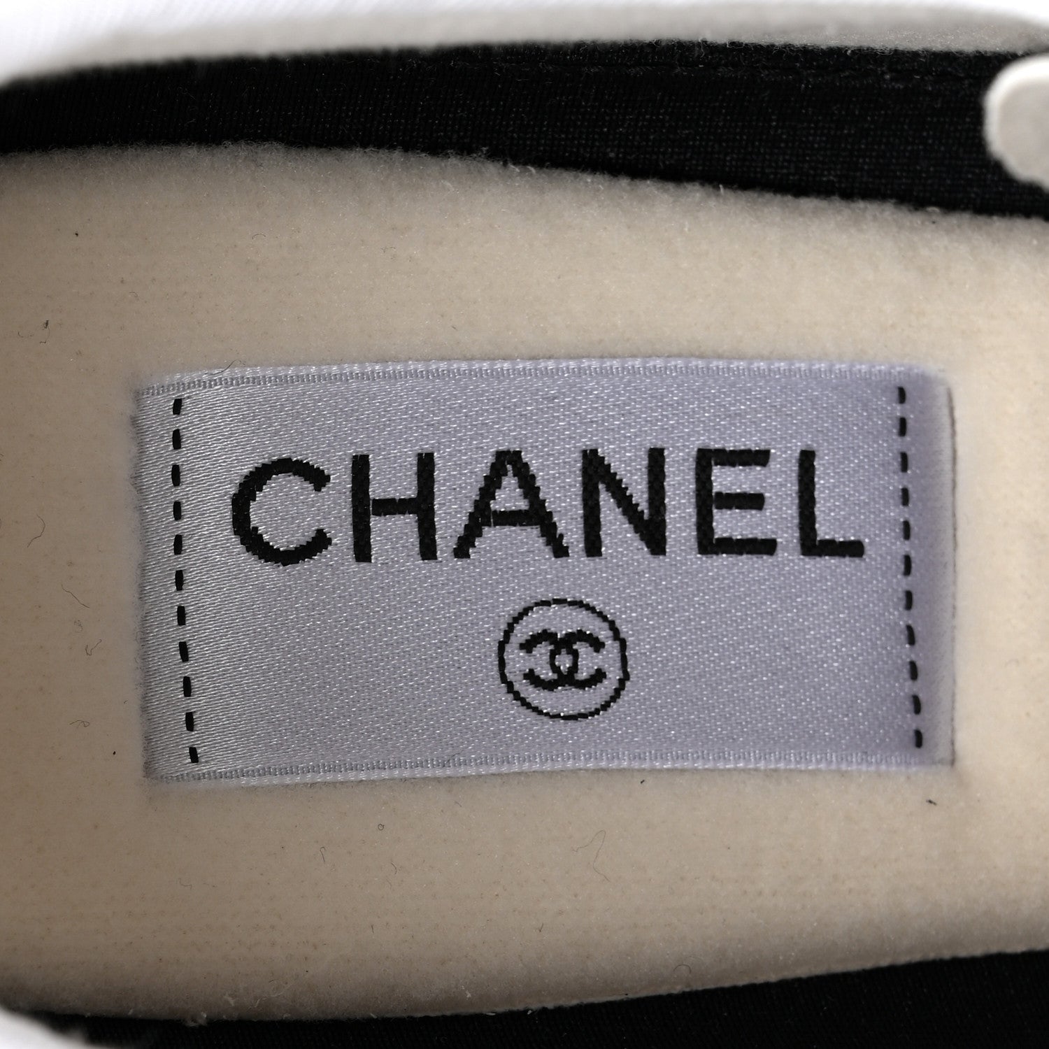 Chanel Calfskin Suede Womens CC Sneakers 40 White 8 of 10
