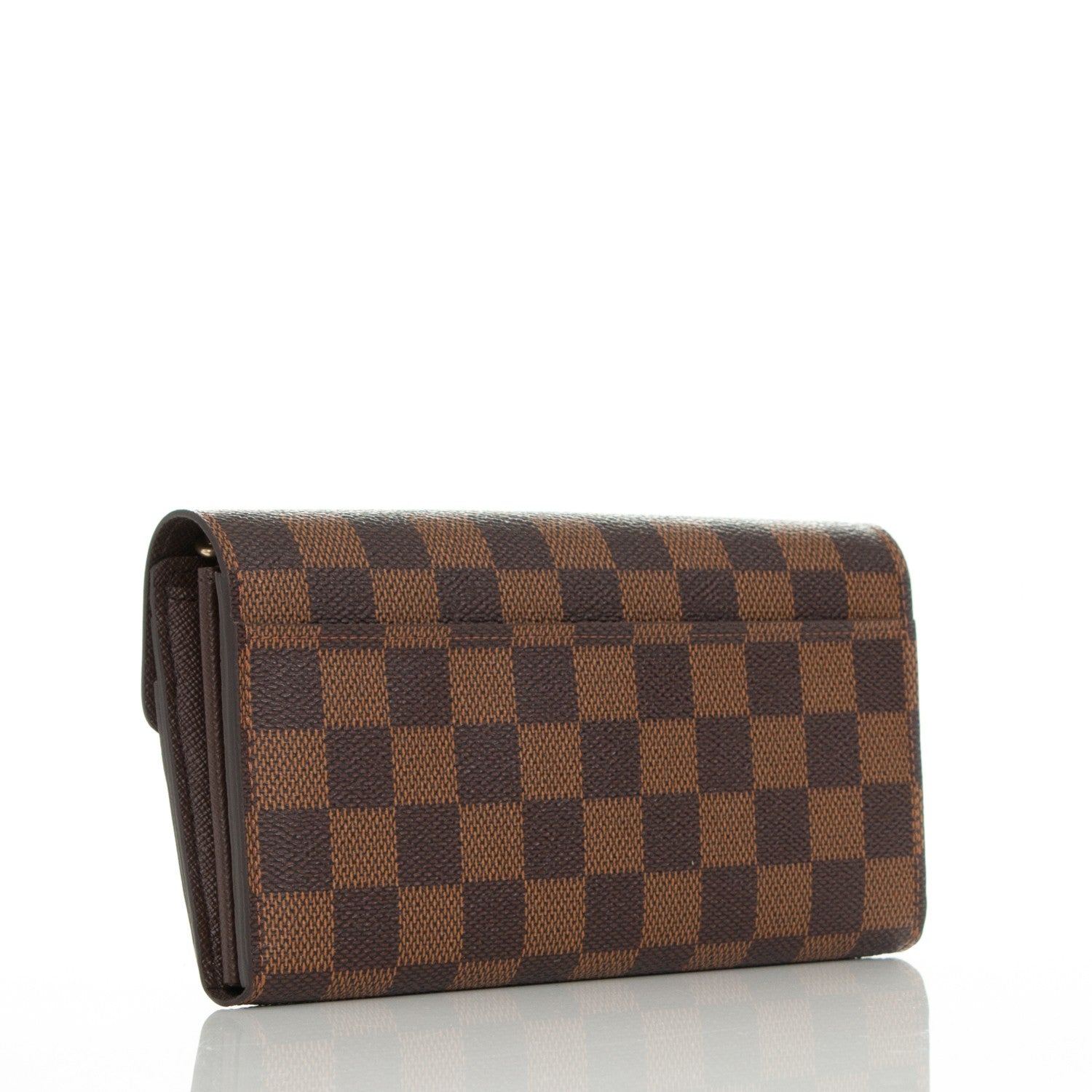 Louis Vuitton Damier Ebene Sarah Wallet NM 3 of 7