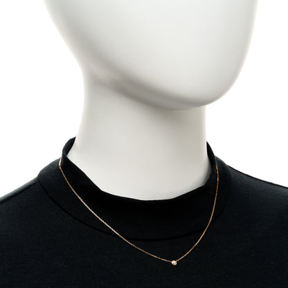 Cartier 18K Pink Gold Diamond XS D'Amour Pendant Necklace 2 of 5
