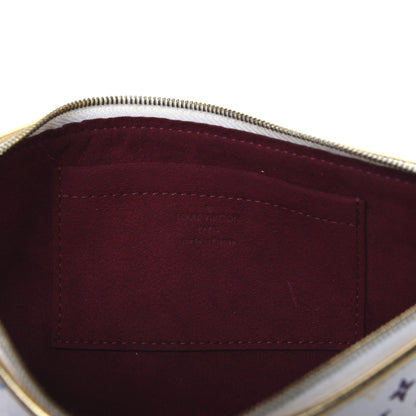 Louis Vuitton Monogram Multicolor Kate Clutch White 8 of 14