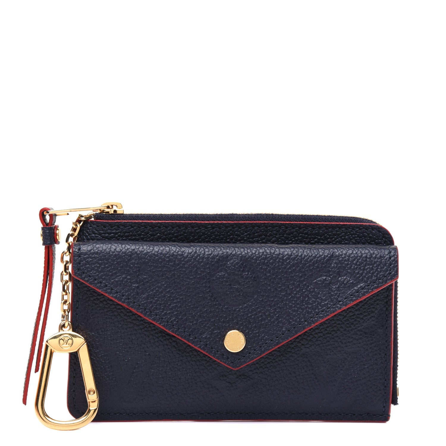 Louis Vuitton Empreinte Recto Verso Card Holder Marine Rouge 1 of 11