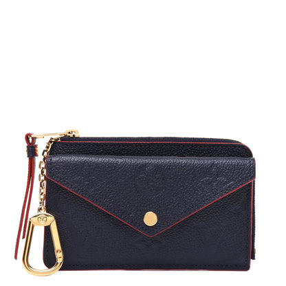 Louis Vuitton Empreinte Recto Verso Card Holder Marine Rouge 1 of 11
