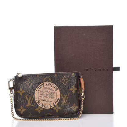 Louis Vuitton Monogram Complice Trunks and Bags Mini Pochette Accessories Beige 8 of 8
