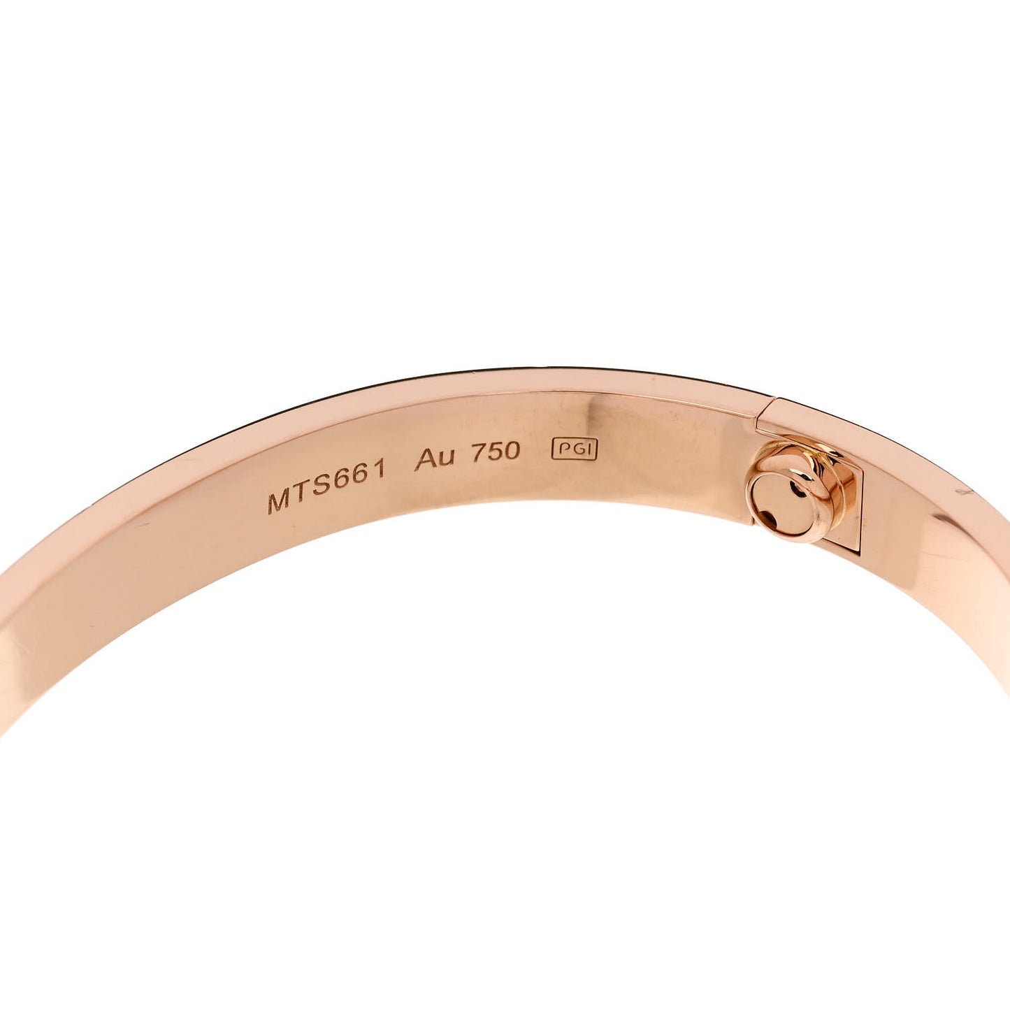 18K Pink Gold LOVE Bracelet 16