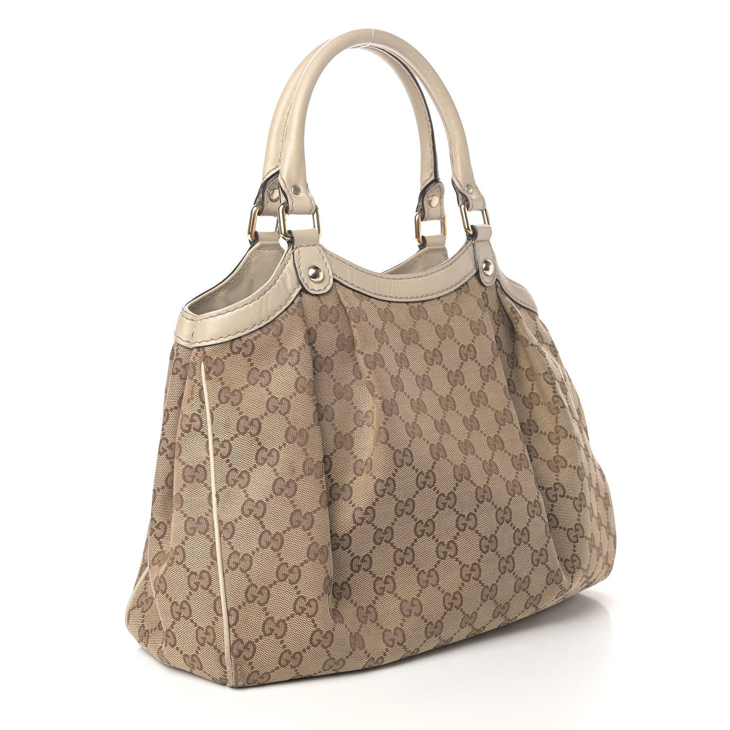 Gucci Monogram Medium Sukey Tote Off White 2 of 10