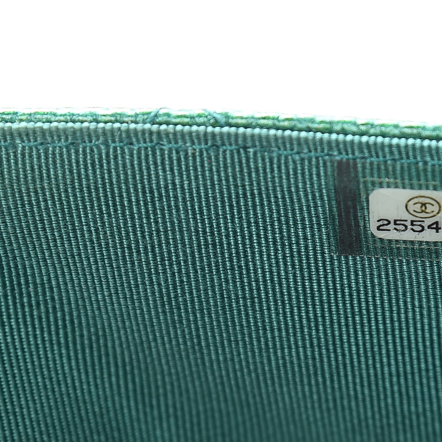 Chanel Metallic Caviar Quilted Wallet On Chain WOC Green 8 of 12