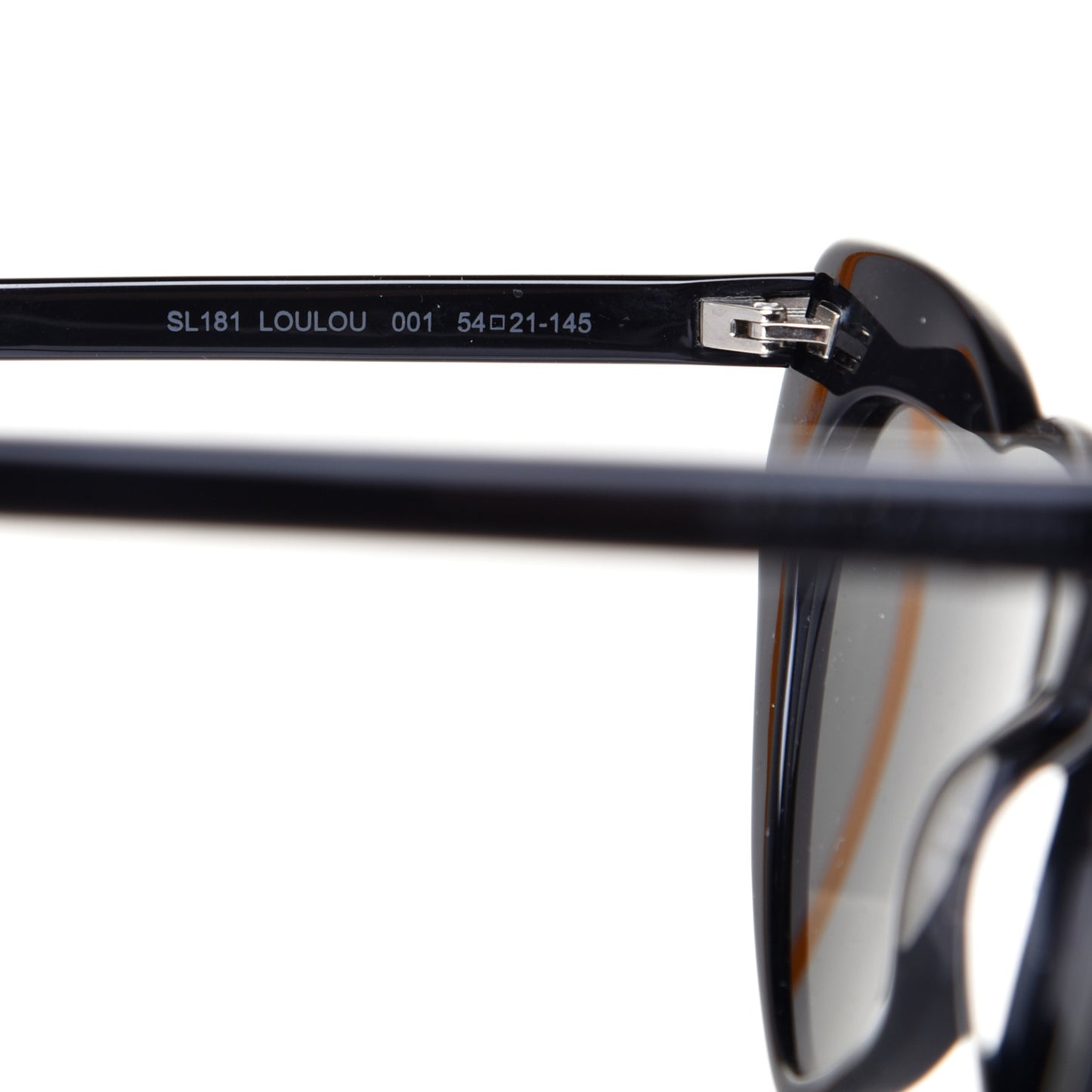 Acetate Heart Frame Loulou SL181 Sunglasses Black