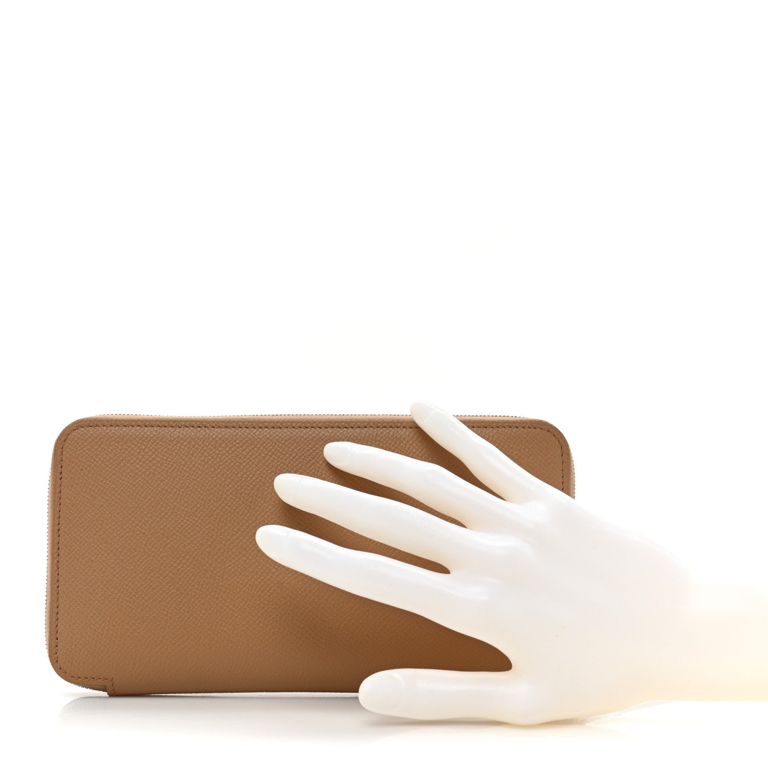 Hermes Epsom Silk'In Wallet Chai 2 of 15
