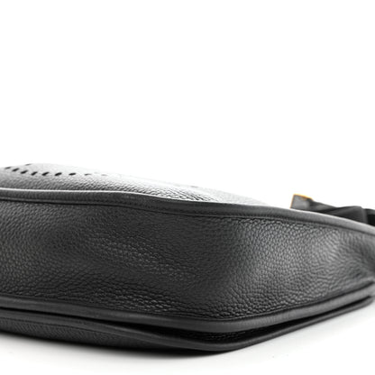 Hermes Taurillon Clemence Evelyne III GM Black 6 of 11