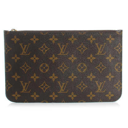 Louis Vuitton Monogram Neverfull MM GM Pochette Fuchsia 1 of 7