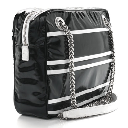 Chanel Vinyl Small La Pausa Camera Case Black 3 of 11