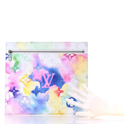 Louis Vuitton Monogram Watercolor New Tote Pochette Multicolor 2 of 6