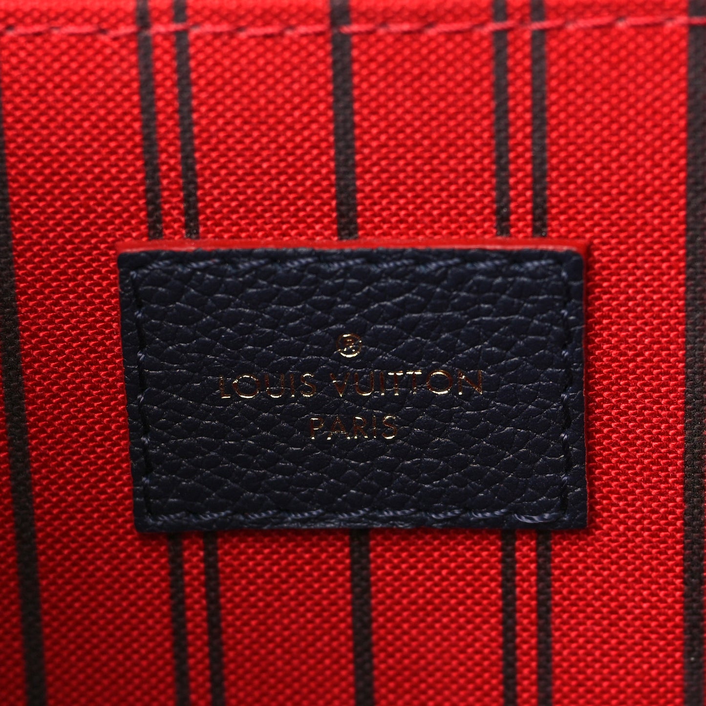 Empreinte Pochette Metis Marine Rouge