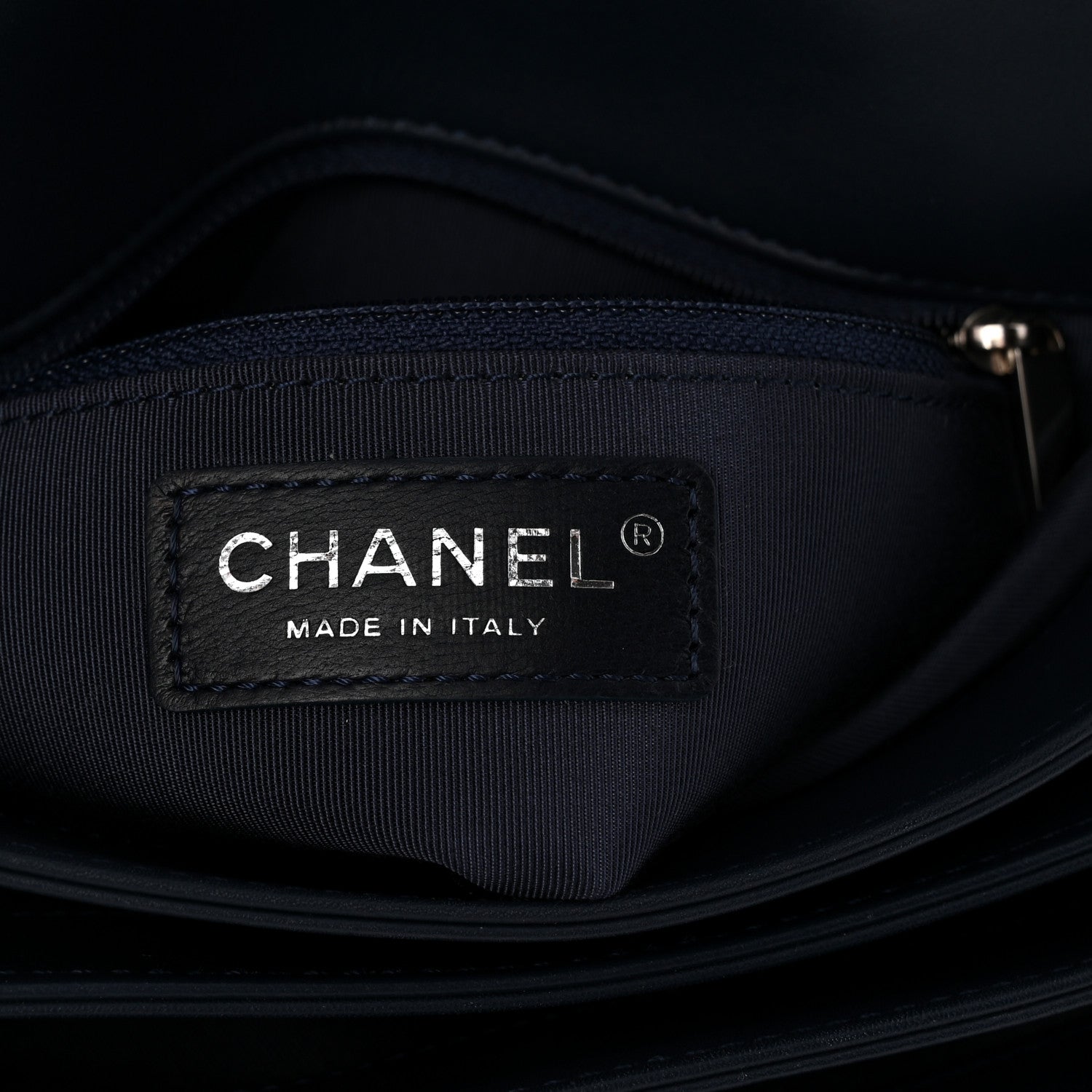 Chanel Calfskin Small Tramezzo Flap Navy 6 of 11